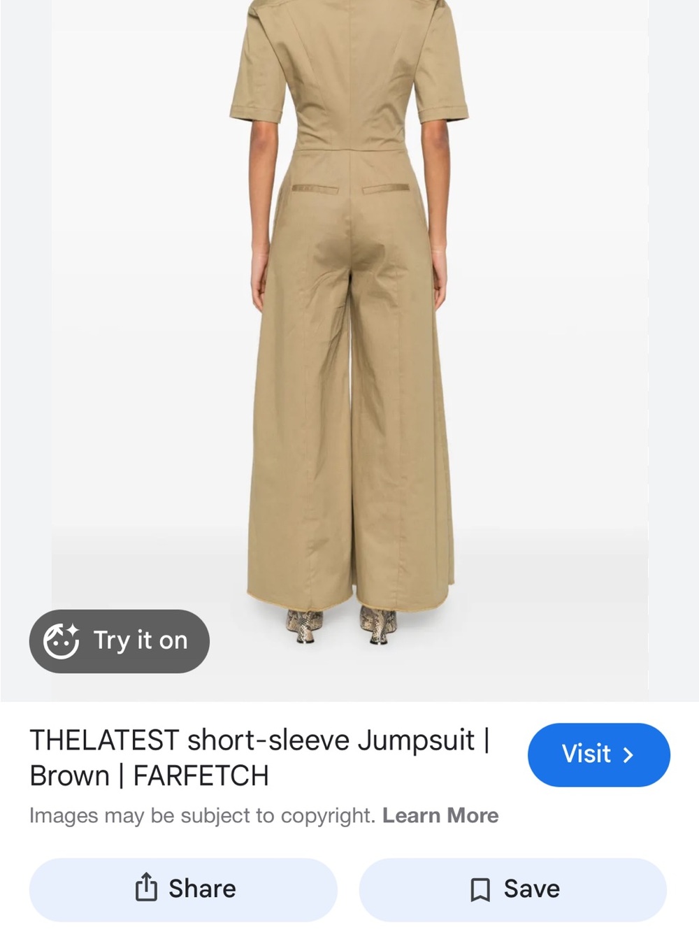 TheLatest Sculptural Gabardine Jumpsuit Bianca T0081 IT/EU 38 NWT